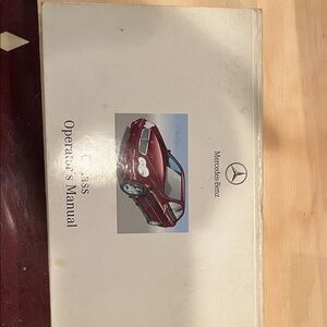 Mercedes-Benz C-Class Owners Manual - White 2001